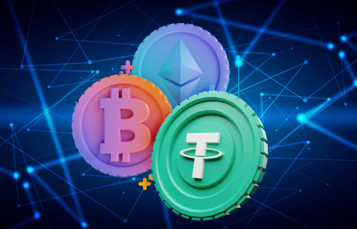 1win Bitcoin, Tether et Ethereum