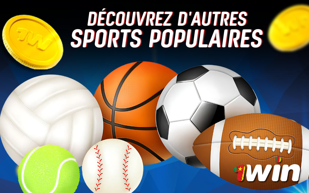 Outre le basket-ball, 1Win propose d'autres sports tels que le football, le volley-ball, le tennis, le rugby et le golf.