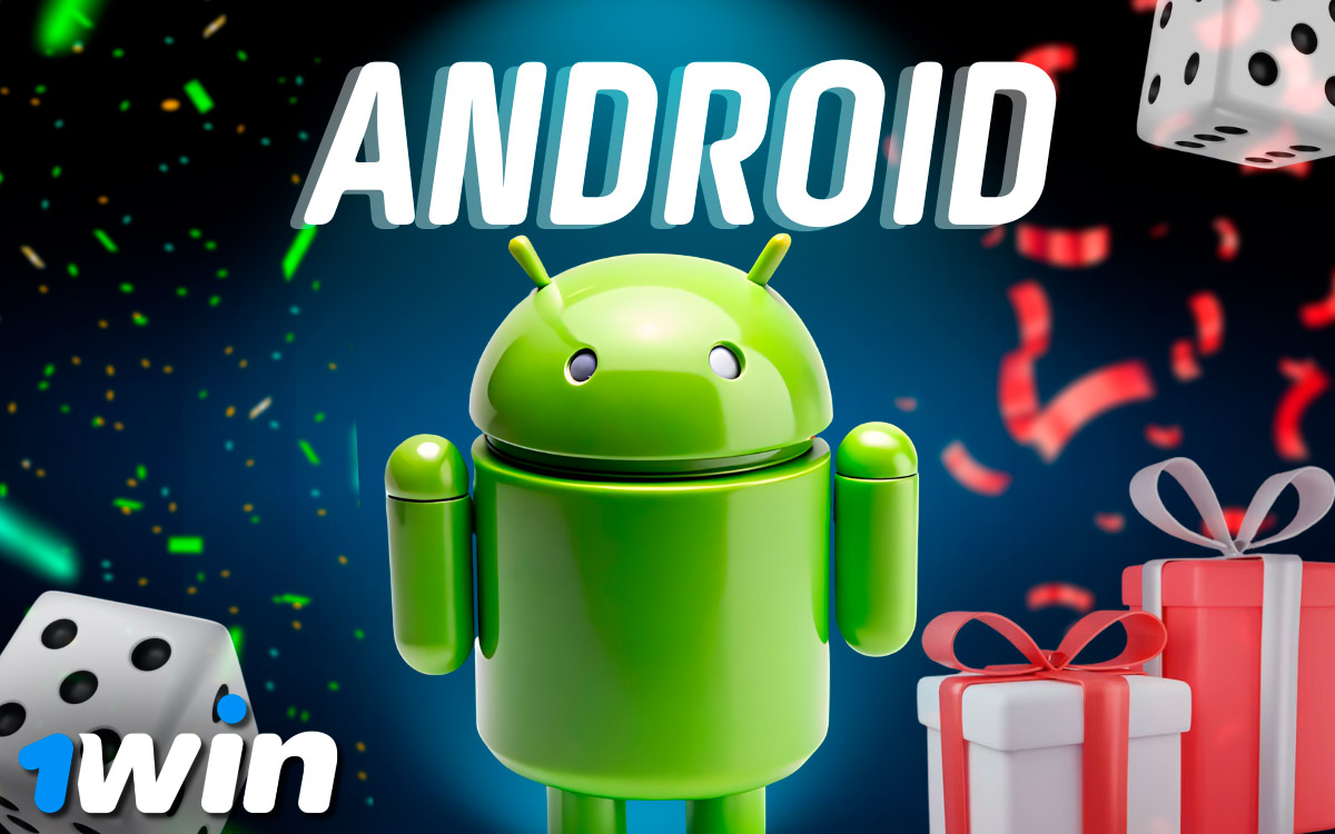 1Win para Android ofrece una aplicación descargable. 