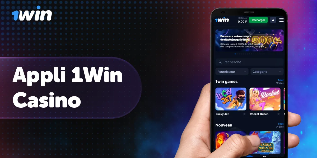 Comment jouer aux jeux de casino en ligne de 1Win avec l'application mobile ?