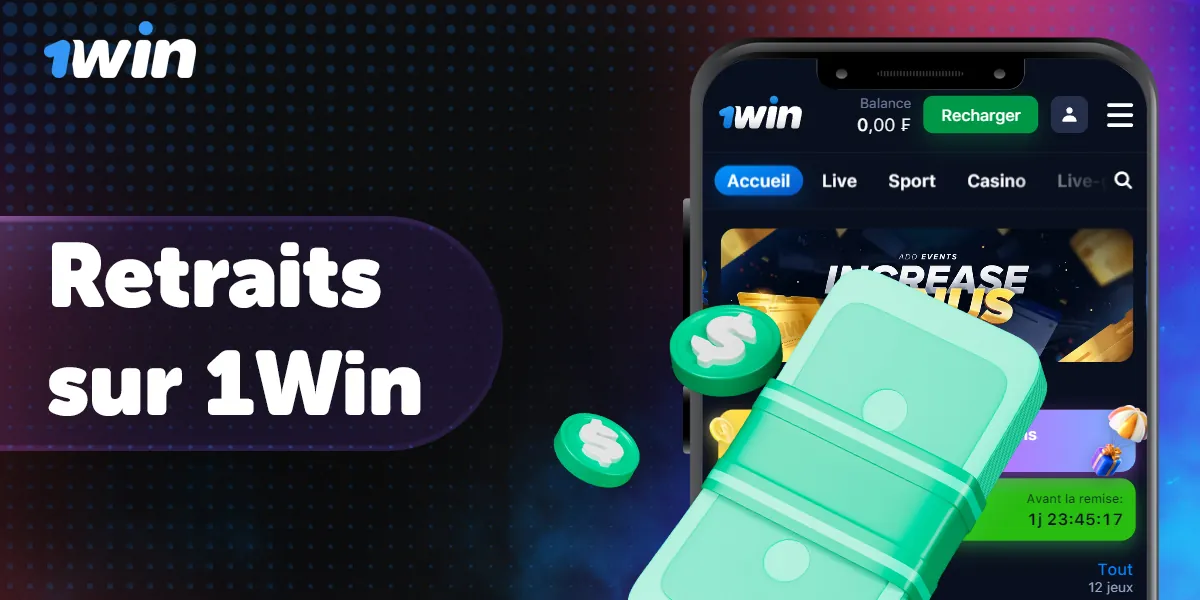 Instructions pas à pas pour retirer des fonds de 1Win