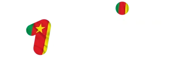 O logotipo foi criado para a 1win Cameroon
